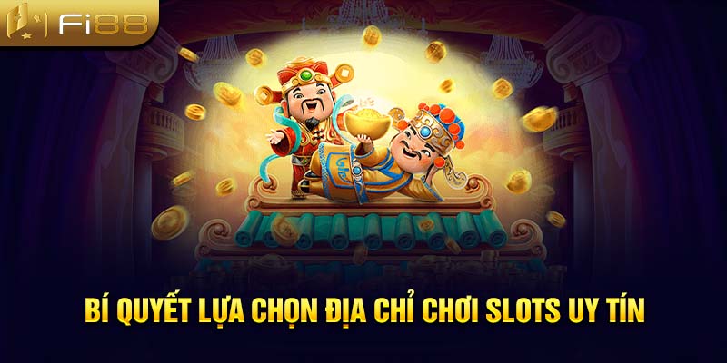 Bí quyết lựa chọn địa chỉ chơi slots uy tín