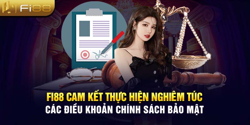 Fi88 cam kết thực hiện nghiêm túc các điều khoản chính sách bảo mật